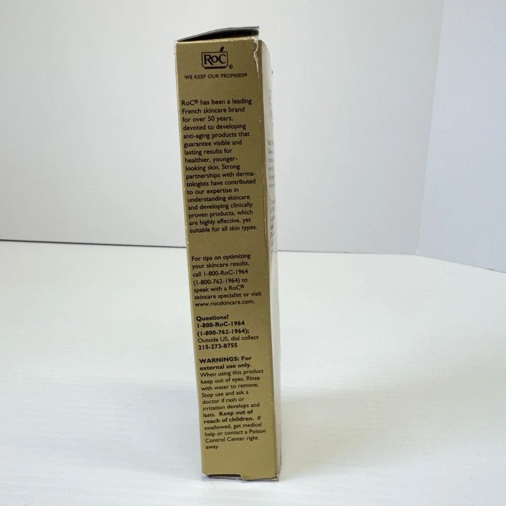 ROC RETINOL CORREXION DEEP WRINKLE NIGHT CREAM NEW BOX 1 oz ANTI WRINKLE LINES